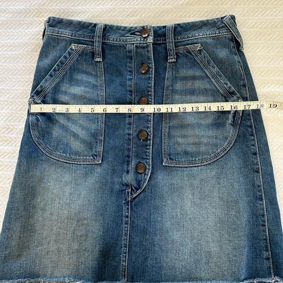 Lovestitch Blue Denim Skirt – Size M – $40 - Picture 9 of 12